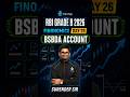 BSBDA Account | RBI Grade B 2026 Phase 2 Finance Preparation | Finonomics Series