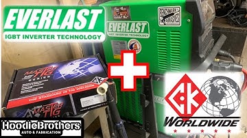 Hooking Up a CK Worldwide TIG Torch To An Everlast Welder
