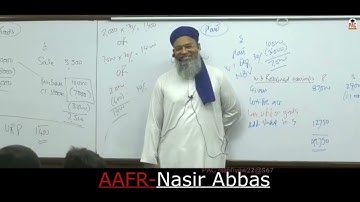 CFAP 01 | Sir Nasir Abbas AAFR | Lecture 51 | June 2024 | Advance Accounting and Financial Reporting