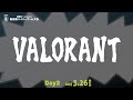 【DAY2／VALORANT】配信者ハイパーゲーム大会
