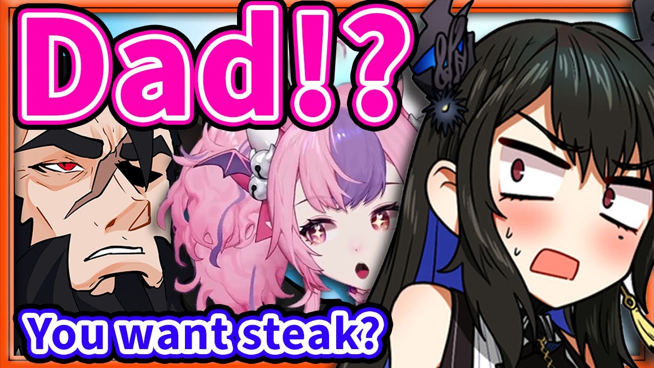 PapaRissa Came to Nerissa's Room Mid Stream 【HololiveEN】