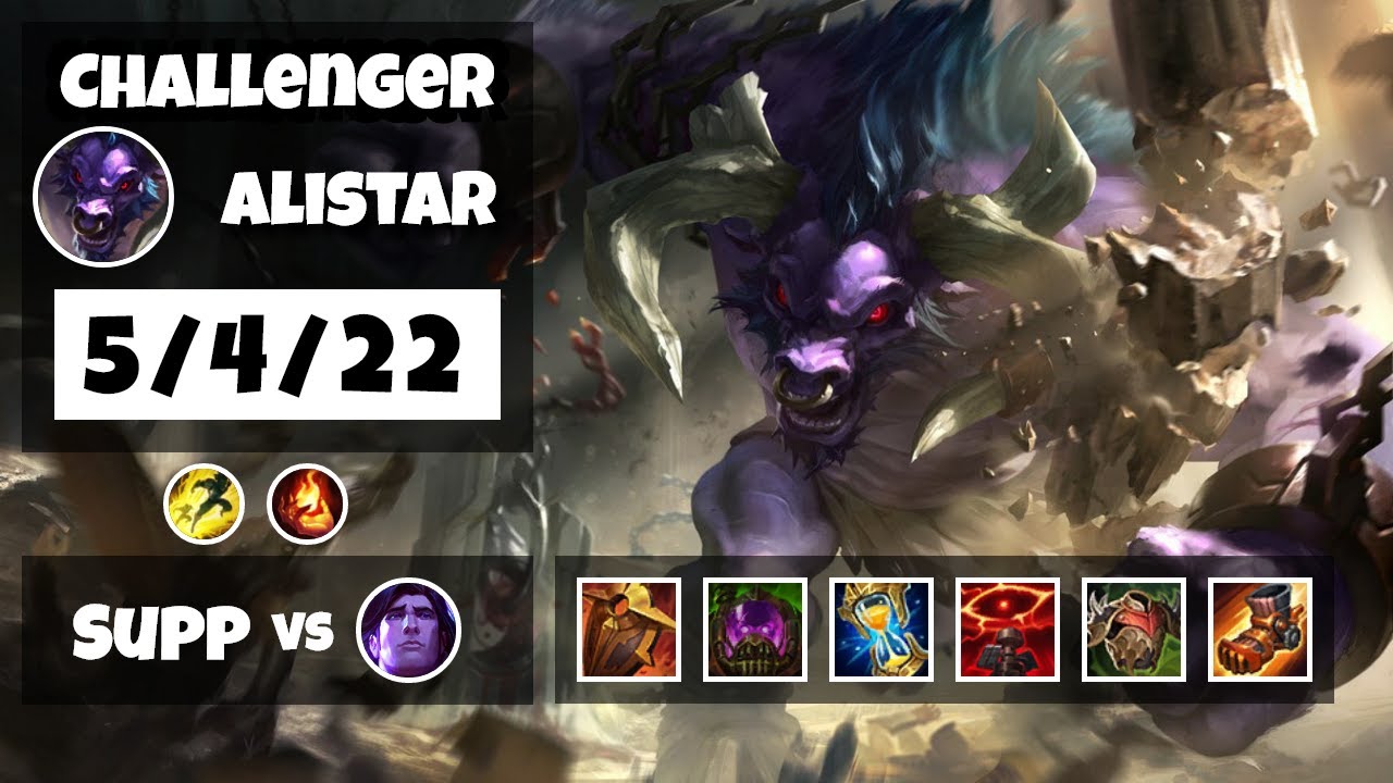 Alistar Challenger Gameplay S11 Replay 11.6 Support (5/4/22) - TURKISH ...