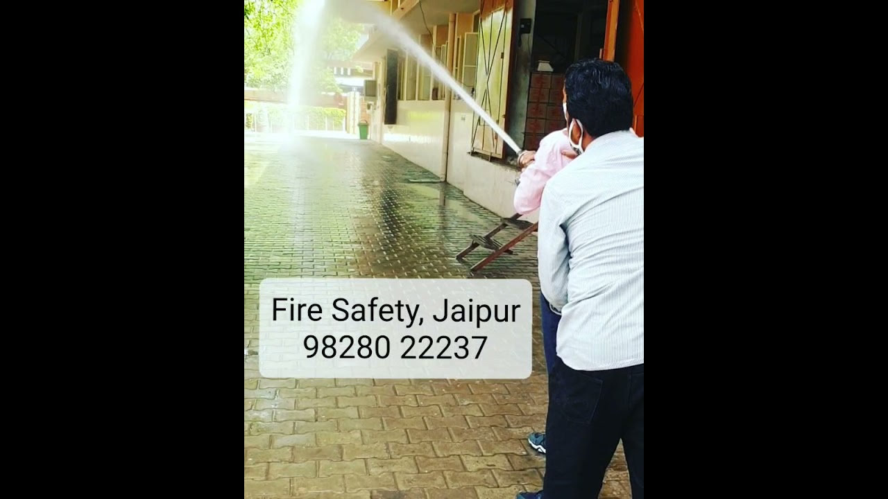 Fire Hydrant System installation & staff training at a site | Fire Safety, Jaipur (9828022237)