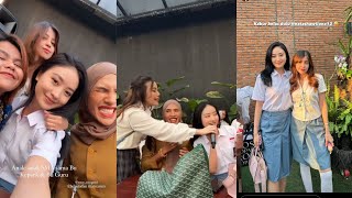 Natasha Wilona saat hadir di ulang tahun frislly