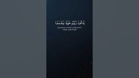 تتجافىٰ جنوبهم عن المضاجع يدعون ربهم خوفاً وطمعاً } بصوت القارئ الشيخ إسلام صبحي