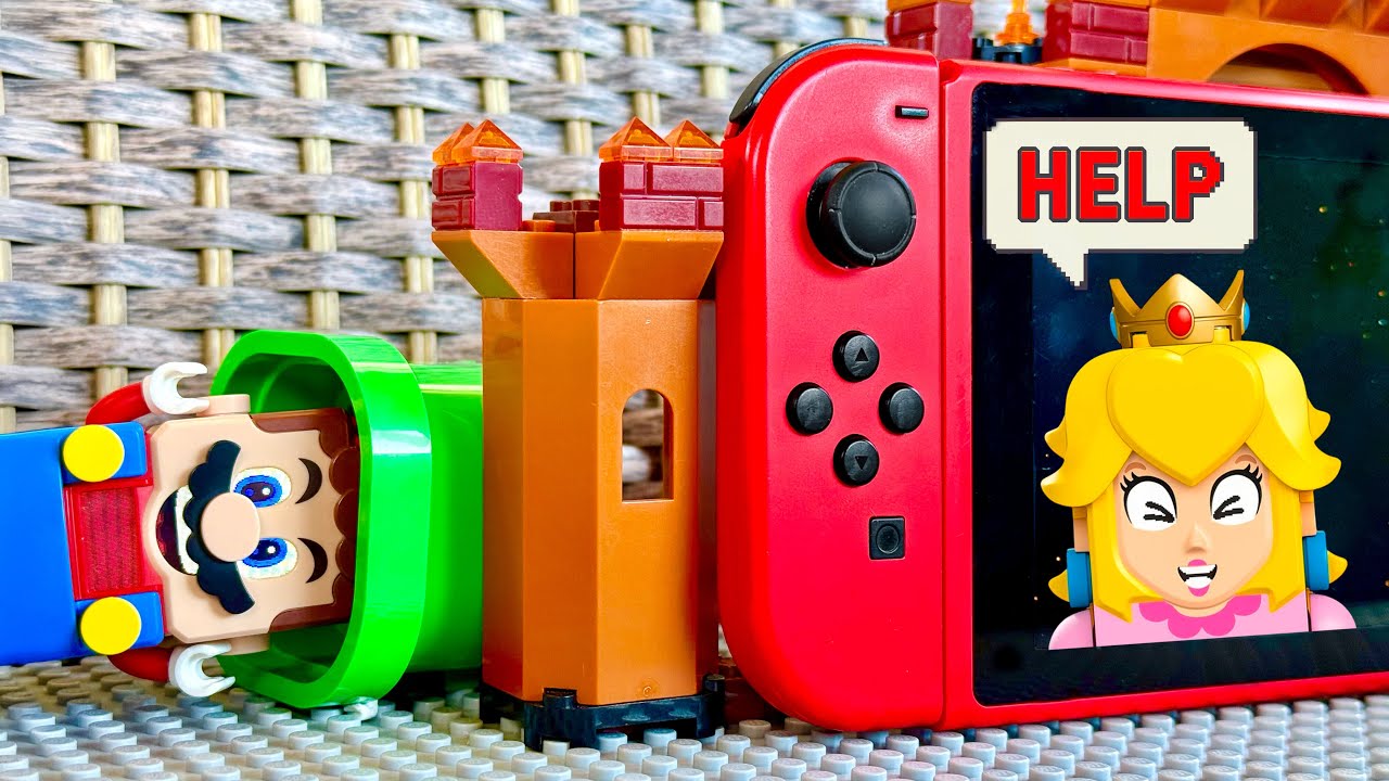 Lego Super Mario World Stories Episode 8! [FINAL] 🔥🔴 “Bowser’s Castle” 