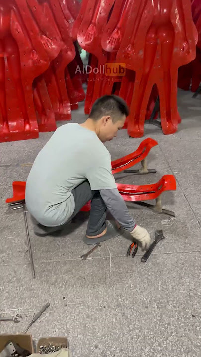 Is She Real? Applying Makeup to Silicone Dolls#foryou #like #factory #viral #funny #love #gift