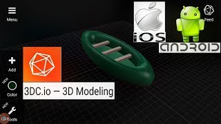 3DC.io Boat 3d Modelling Tutorial Android/Ios screenshot 2