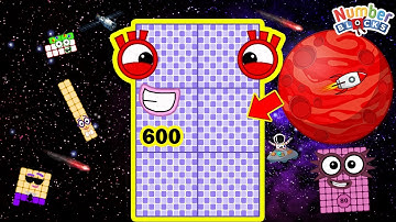 NUMBERBLOCKS PUZZLE Tetris Game 600 ASMR Fanmade Animation / Satisfying Video Numberblocks Tetris