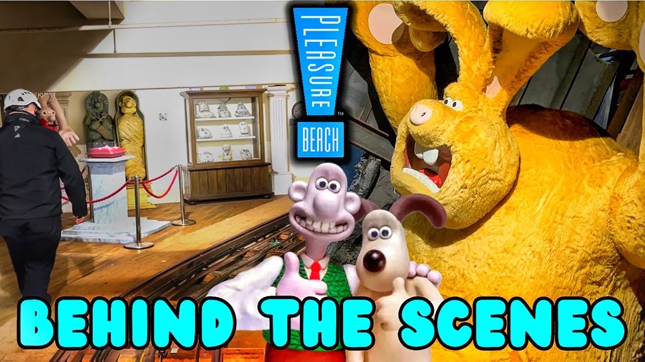 Wallace and Gromit Behind the Scenes Ride Tour Blackpool Pleasure Beach Fan Club Event YouTube
