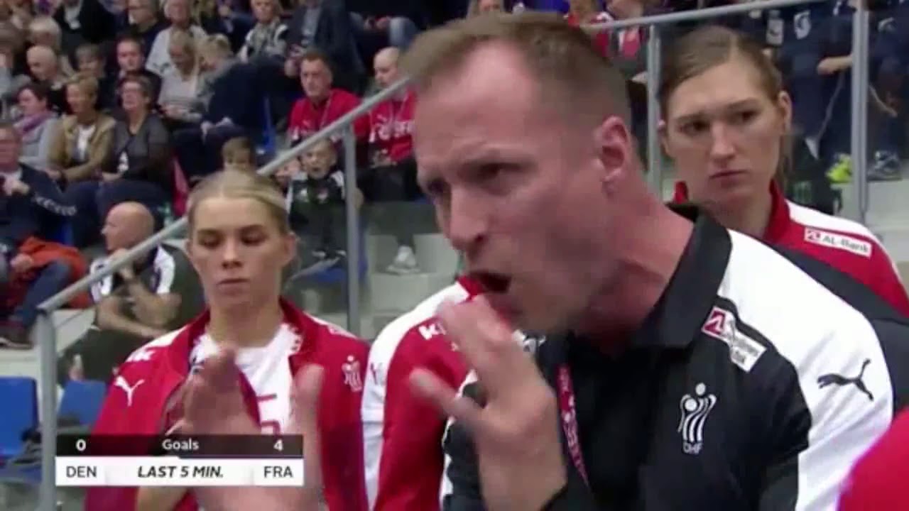 Angry danish coach