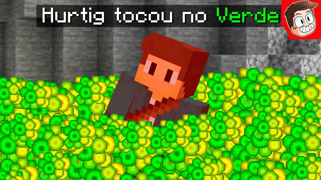 NUNCA pise na COR ERRADA no Minecraft !