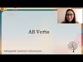 Greek Online Lessons | A1 | AB Verbs