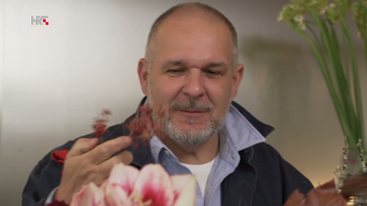 Cvijeće Saše Šekoranje: Aranžman u metalnoj vazi | HRT