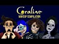 Coraline makeup compilation  elladoesfx