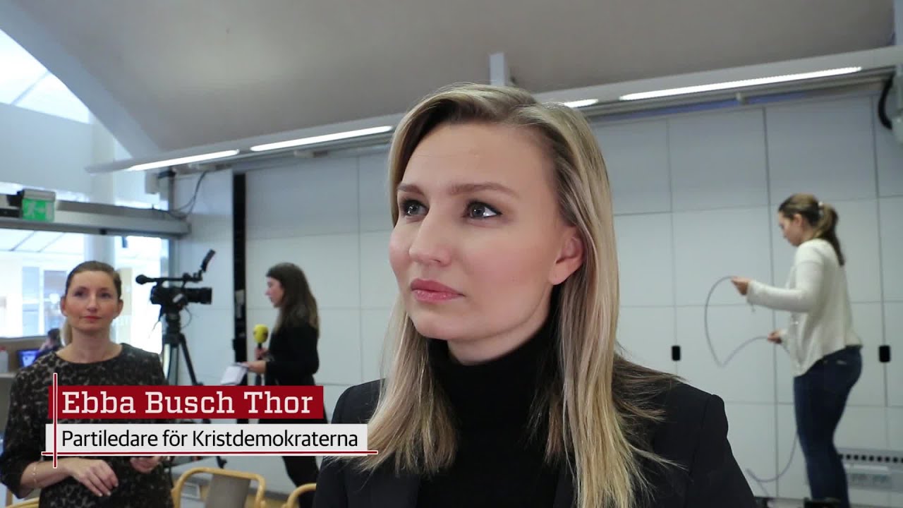 Ebba Busch Thor om transitzoner vid gränsen