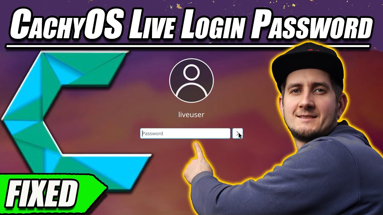 How to Log In to CachyOS Live ISO (July 2025 Update) - YouTube