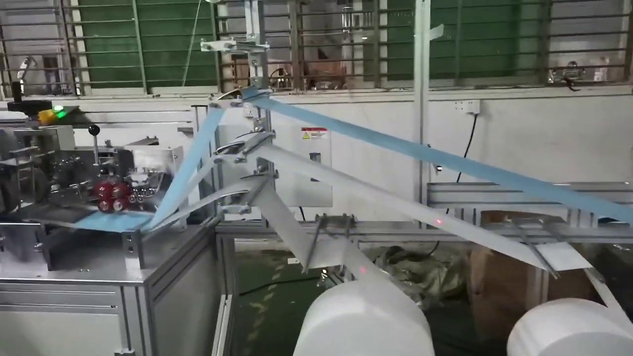 Fully automatic mask production line
