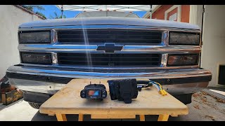 Chevrolet c3500 - Brake controller/7 Pin Trailer connector Install