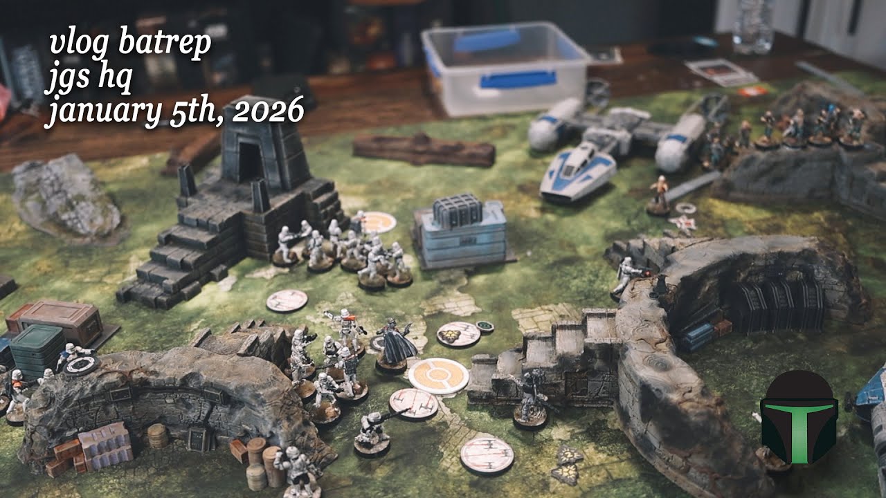 Видеоотчет о битве Легиона Звездных войн (Батальон штурмовиков против Мандос Сабины Дин)