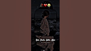 Aadat laga ke dur chala jata hai...💔 Hindi sad shayari WhatsApp status video #sadshayari #sadstatus
