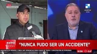 Caso Loan | A 26 días de su desaparición, habló su hermano: Lo voy a seguir buscando con vida