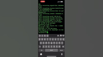 Installing & Running PHP 7 on iSH Terminal