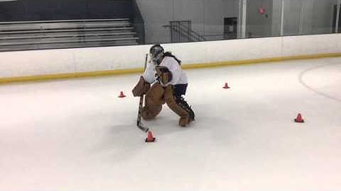 3E Goaltending Basics #9: Box Drill T-Push