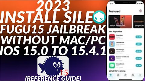 How to install Sileo on Fugu15 Jailbreak without Mac/PC | iOS 15.0 to iOS 15.4.1 Jailbreak | 2023 - 天天要聞