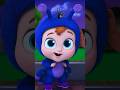 The cutest SPIDER ever! 🕷️ Celebrate Halloween With Little Angel #shorts