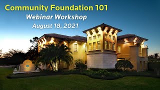 Community Foundation 101 | Webinar Workshop