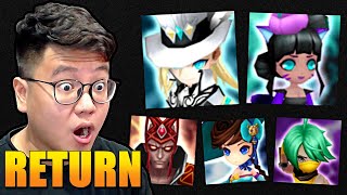 Don't pick the wrong one for 8th year anniversary Hall of Heroes return event!