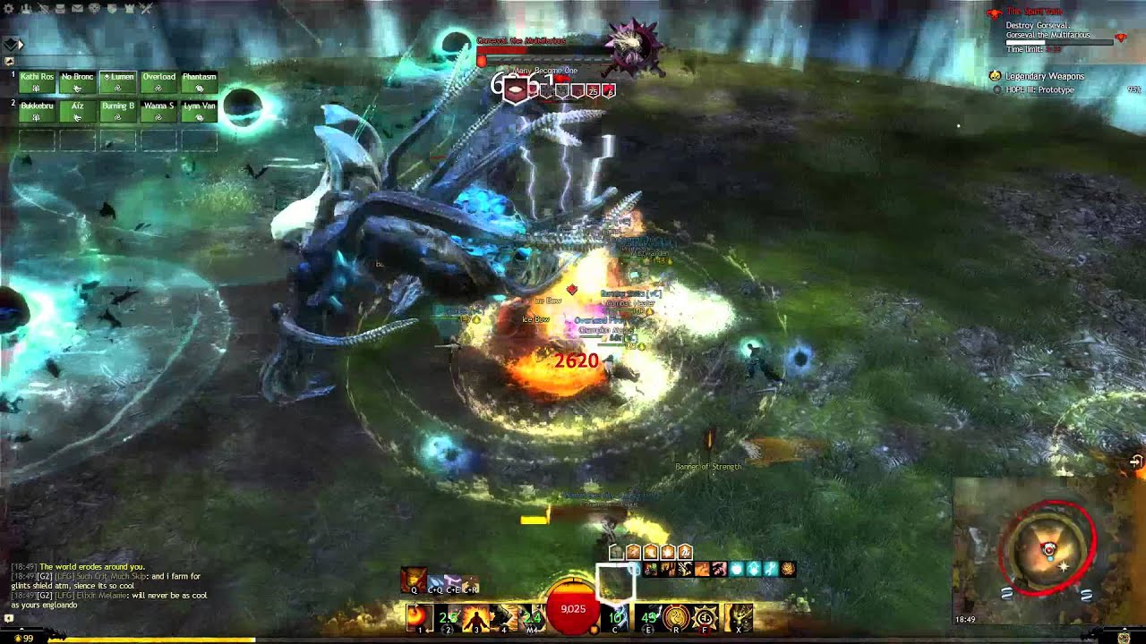 [vC] Gorseval Kill (Ele PoV) - YouTube