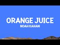 NoahKahan Orange Juice Lyrics mp3