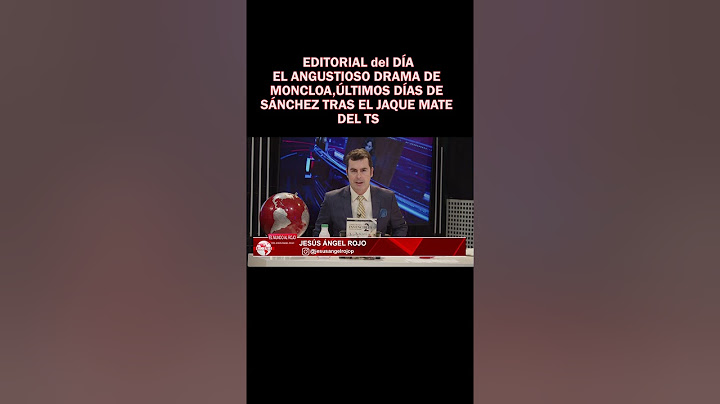 🔴EDITORIAL del DÍA🔴EL ANGUSTIOSO DRAMA DE MONCLOA,ÚLTIMOS DÍAS DE SÁNCHEZ TRAS EL JAQUE MATE DEL TS🔴