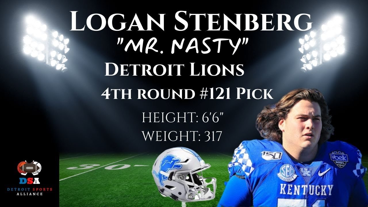 Detroit Lions On The Prowl Logan Stenberg Breakdown - YouTube