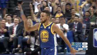 Stephen Curry 40 Pts Highlights - Minnesota Timberwolves vs. Golden State Warriors - 08/10/2017