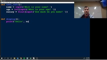 Class 10 22 19 Passing Variables Between Functions
