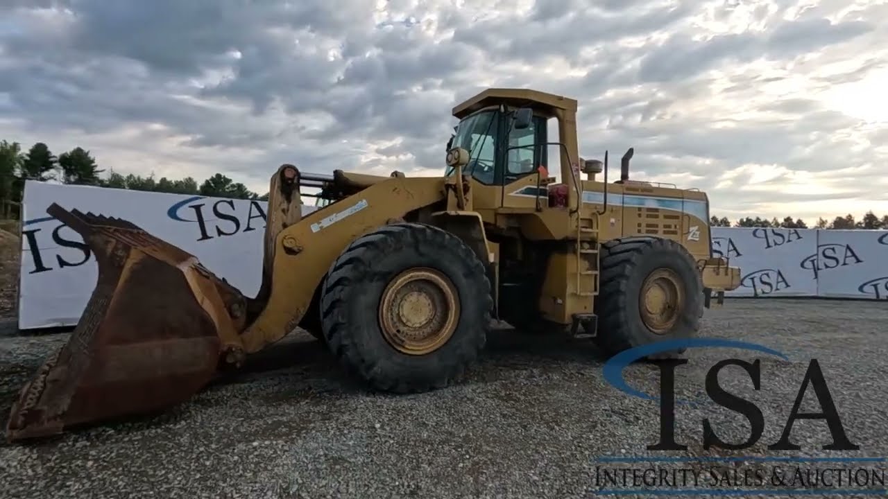 38936 - 1998 Kawasaki 115Z IV Wheel Loader Will Be Sold At Auction