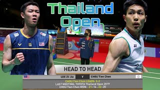 Thailand Open | Lee Zii Jia (MAS) [8] vs Chou Tien Chen (TPE) [2]