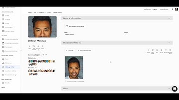 Yamdu Tutorial: How to Add Makeup and Hair Information