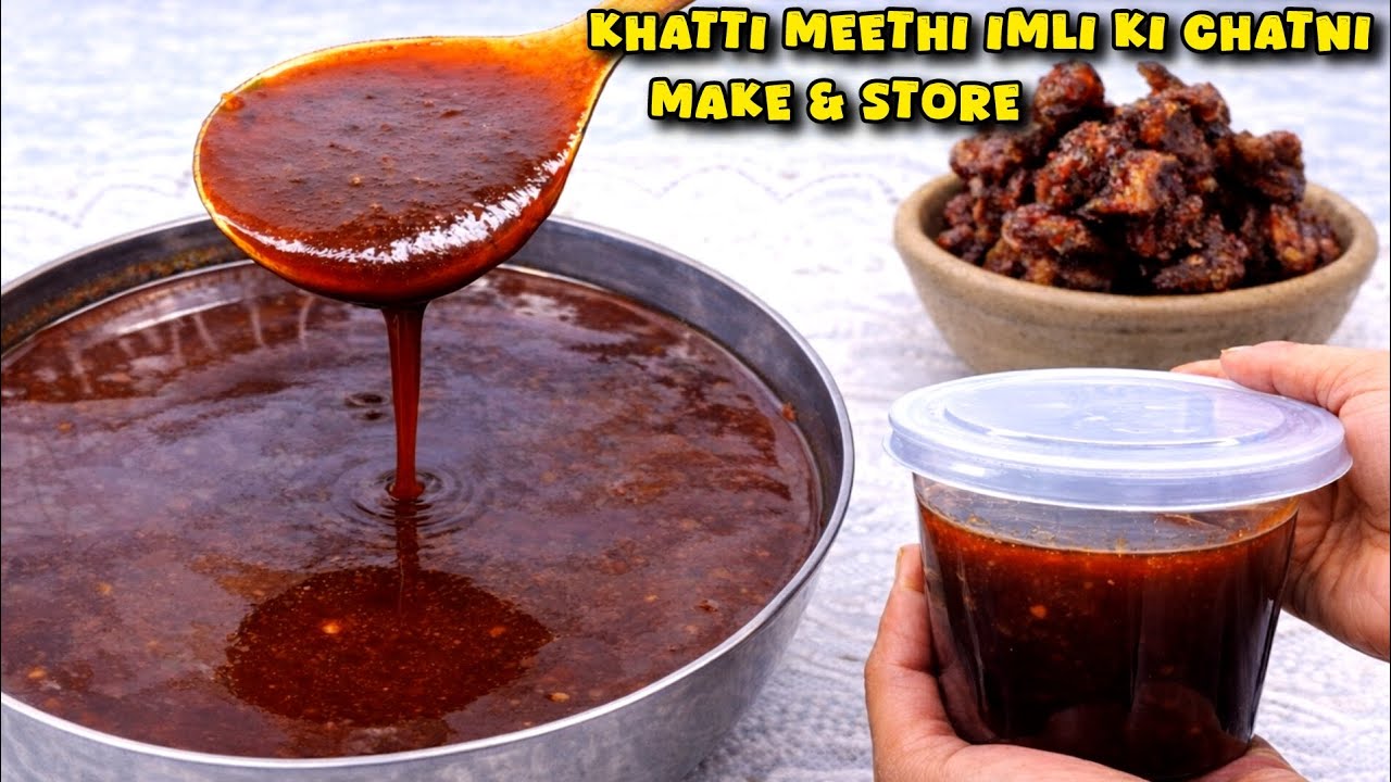 Ramzan Series EP-01🌙✨️| Imli Ki Khatti Meethi Chatni For Chat, Dahivada & Pakoda | Make & Store!
