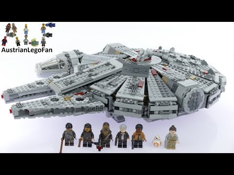 Lego Star Wars Kessel Run Millennium Falcon Lego Speed Build 75212. 
