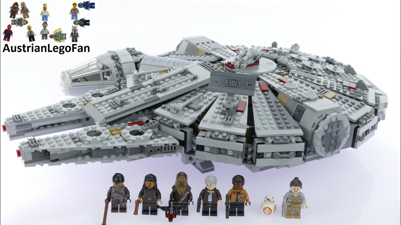 Lego Star Wars 75105 Millennium Falcon Speed Build