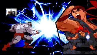 RYU transformado en Akuma Marvel vs Capcom GAMEPLAY