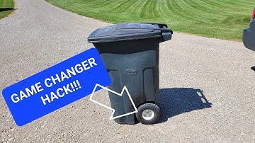 Amazing Garbage Can Hack!