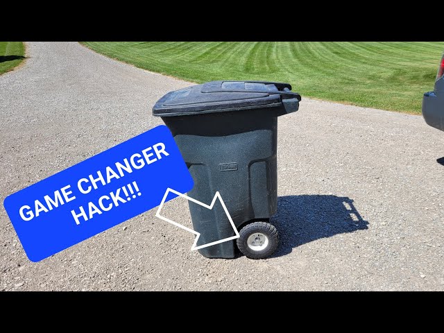 Amazing Garbage Can Hack! 