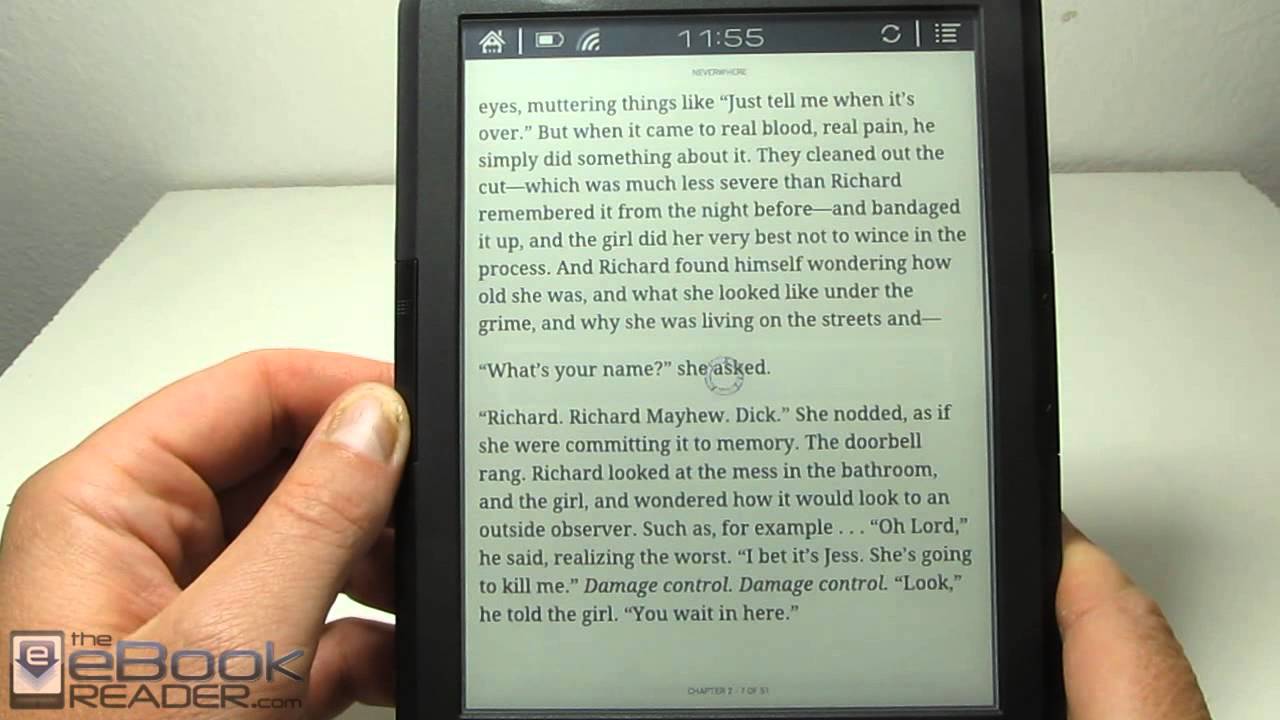 Onyx Book T68 Kobo App Review YouTube