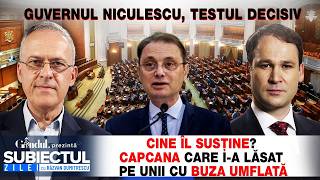 Cine îl susține pe Luca Niculescu? Testul decisiv | Subiectul Zilei cu Răzvan Dumitrescu
