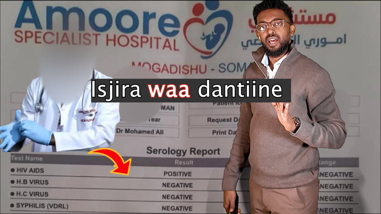 Baaristii oo soo dhamaatey ! Waa kee Isbitaalka  dhaqtarkii joogey laga helay cudurka  HIVga? ISJIRA